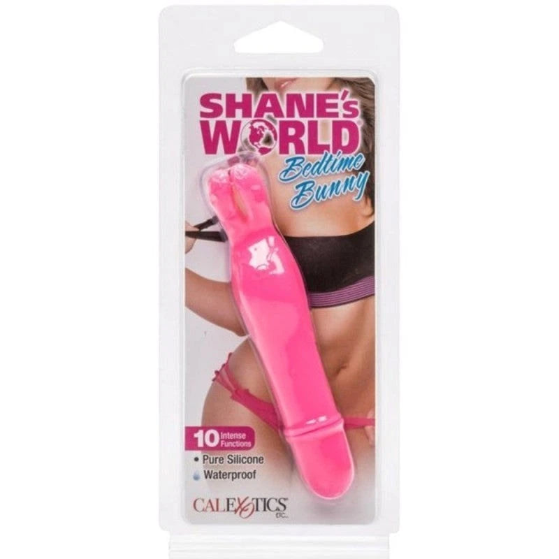 Shane's World Bedtime Bunny Pink Clit Ticklers and Pulsators