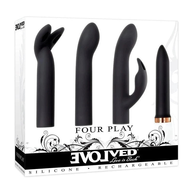 Evolved Four-in-One Pleasure Stimulator Sex Kits
