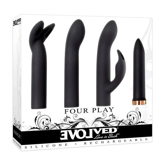 Evolved Four-in-One Pleasure Stimulator - Sex Kits