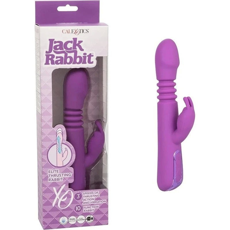 Jack Rabbit Pro 7 Function Triple Motor Vibrator Butt Plugs