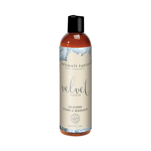 Intimate Earth Velvet Touch Silicone Glide and Massage 60ml - Silicone Based Lubes
