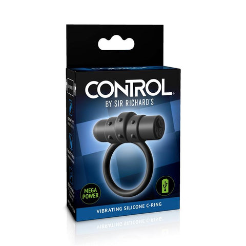 Sir Richards Control Vibrating Silicone Mens Cock Ring - Vibrating Cock Rings