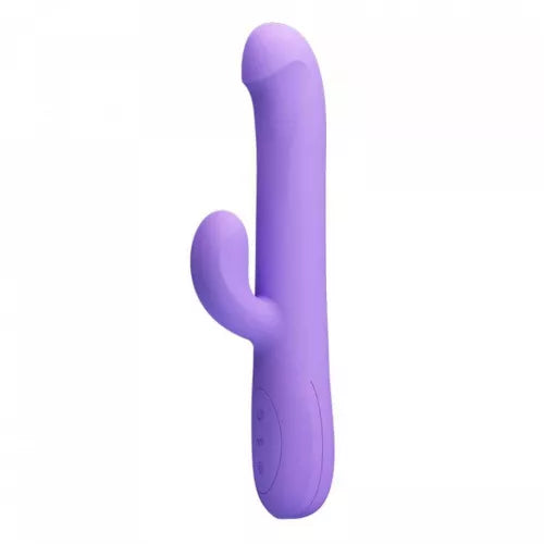 Baile Pretty Love Truman Dual Delight Vibrator Purple Rabbit Vibrators
