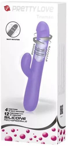Baile Pretty Love Truman Dual Delight Vibrator Rabbit Vibrators