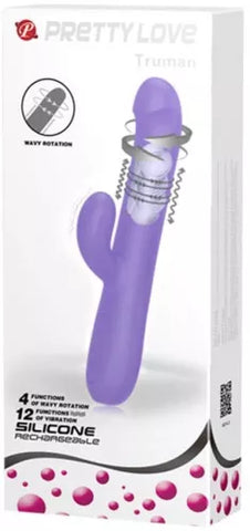 Baile Pretty Love Truman Dual Delight Vibrator - Rabbit Vibrators