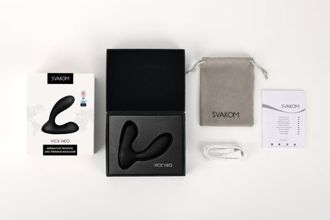 Svakom Vick Neo App Controlled Vibrating Prostate Massager - Luxury Sex Toys