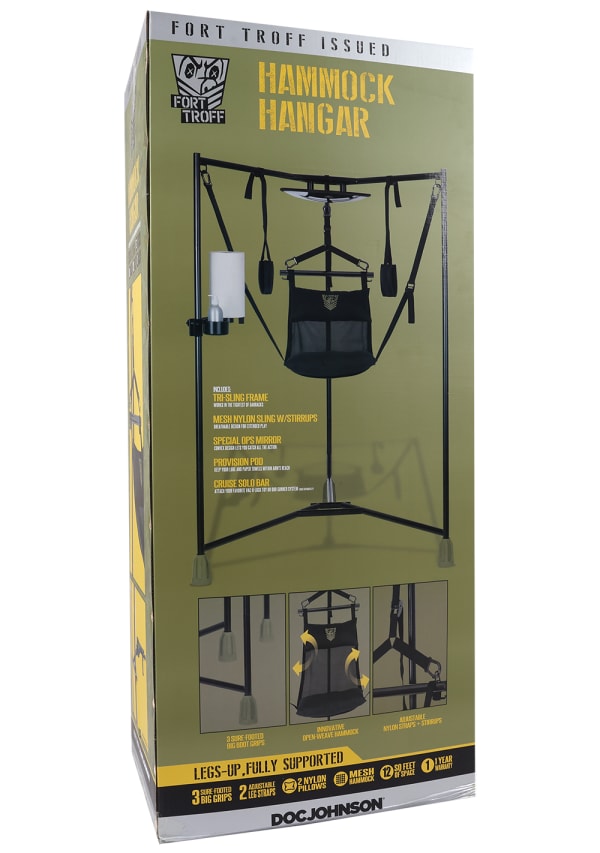Doc Johnson Fort Troff Hammock Hangar BDSM Sling Cuffs and Restraints