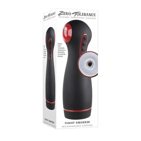 Zero Tolerance Tight Squeeze Multi Functions Stroker - Masturbators and Strokers