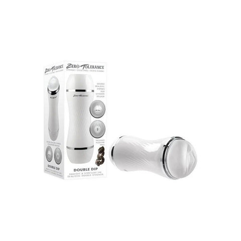 Zero Tolerance Double Dip Dual Ended Male Stroker - Masturbators and Strokers
