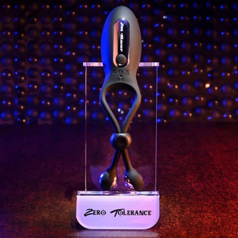 Zero Tolerance The Big Bang Lasso Cock Ring Stimulator Vibrating Cock Rings