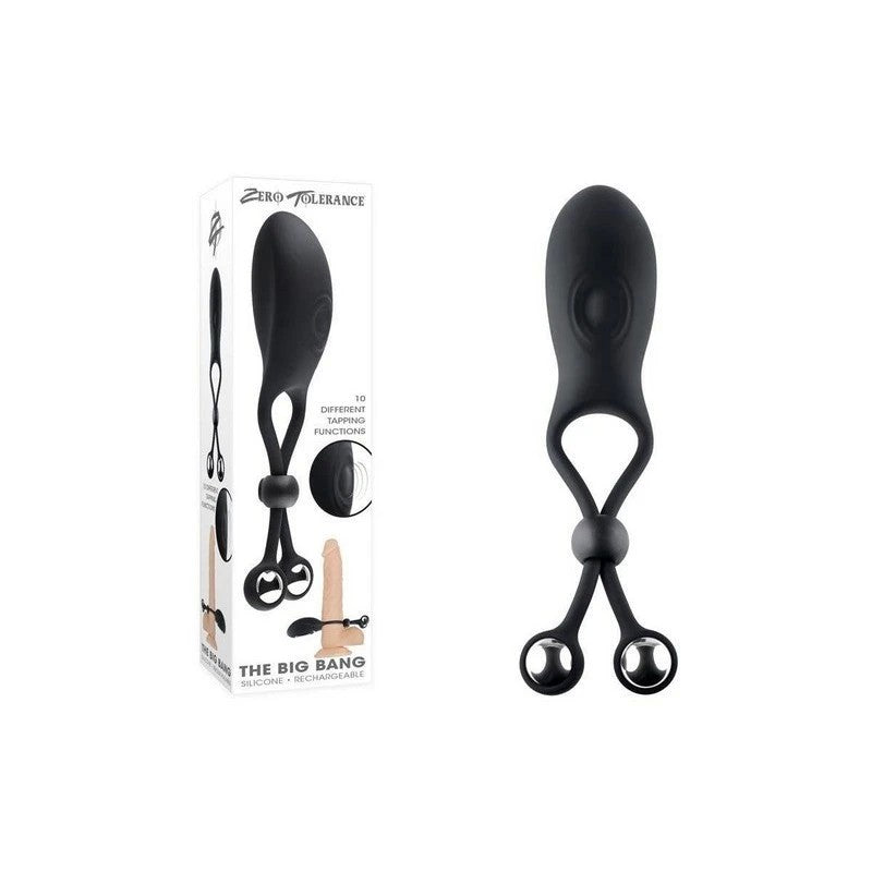Zero Tolerance The Big Bang Lasso Cock Ring Stimulator Vibrating Cock Rings