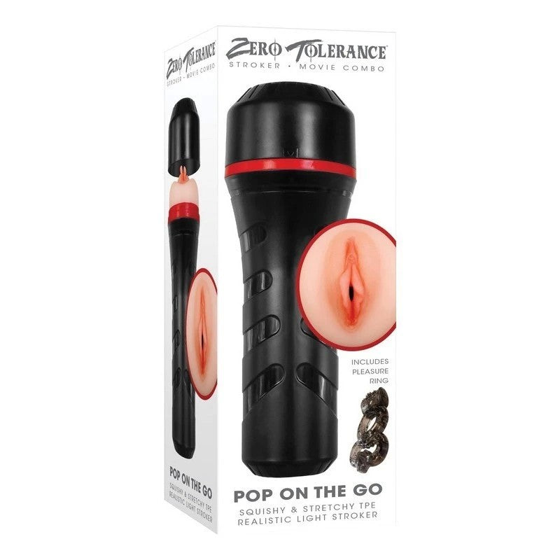 Zero Tolerance Pop On The Go Realistic Male Stroker Masturbators and Strokers
