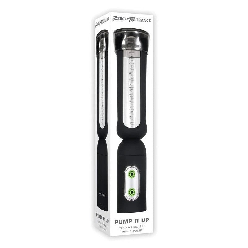 Zero Tolerance Pump It Up Rechargeable Penis Pump Pumps, Extenders and Sleeves