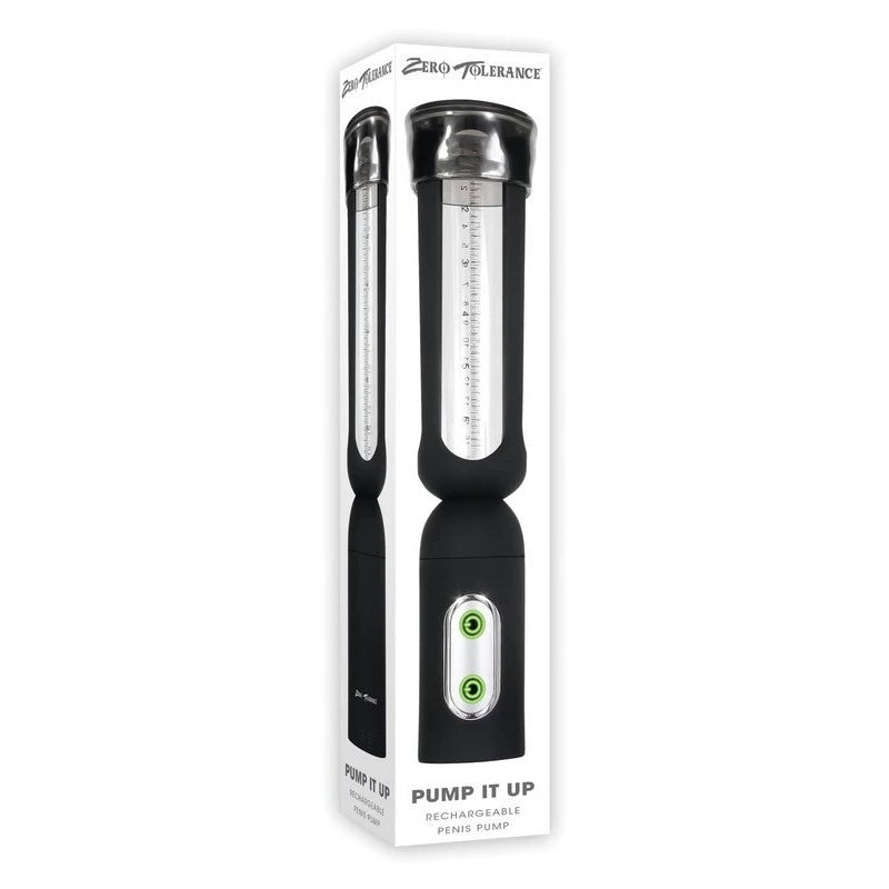 Zero Tolerance Pump It Up Rechargeable Penis Pump Pumps, Extenders and Sleeves