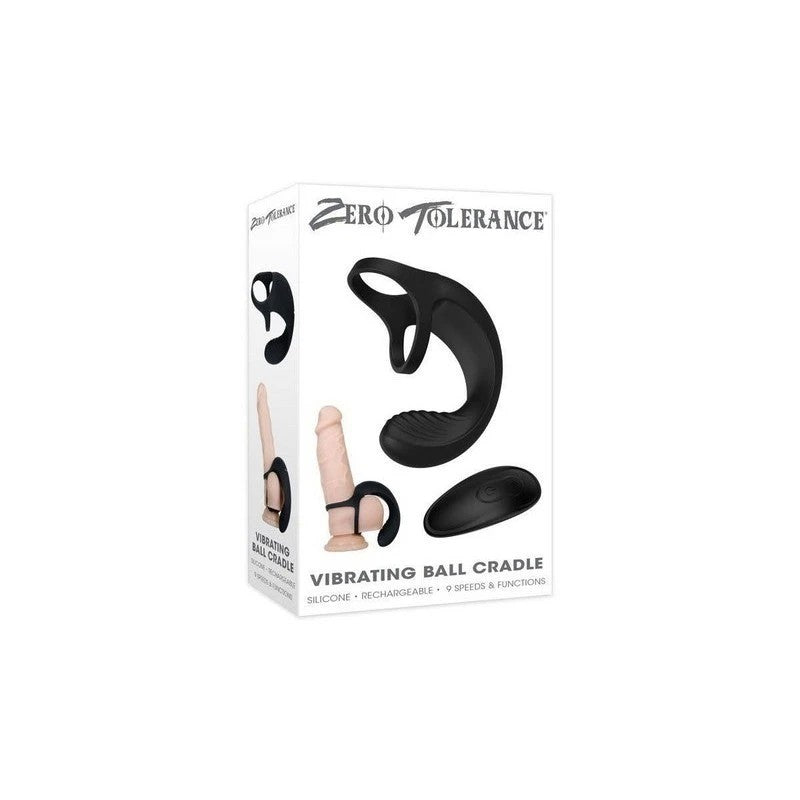 Zero Tolerance Vibrating Ball Cradle Cock Ring Vibrating Cock Rings