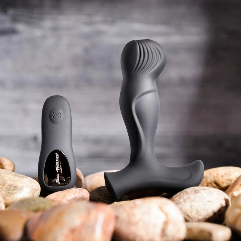 Zero Tolerance T-Bone Vibrating Prostate Massager Black Prostate Toys
