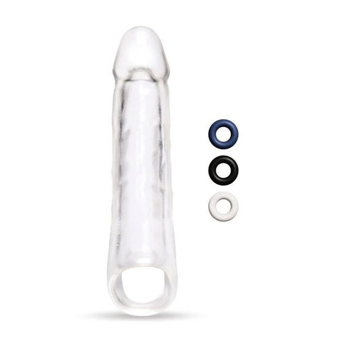 Size Up Discreet 3-Inch Penis Enlarger - Secure & Realistic - Pumps, Extenders and Sleeves