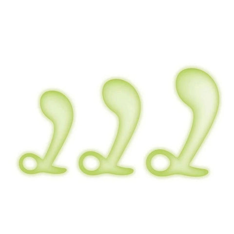 WhipSmart Luminous Prostate Pleasure Set - 3-Piece Kit - Prostate Toys
