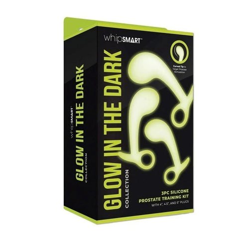 WhipSmart Luminous Prostate Pleasure Set - 3-Piece Kit - Prostate Toys
