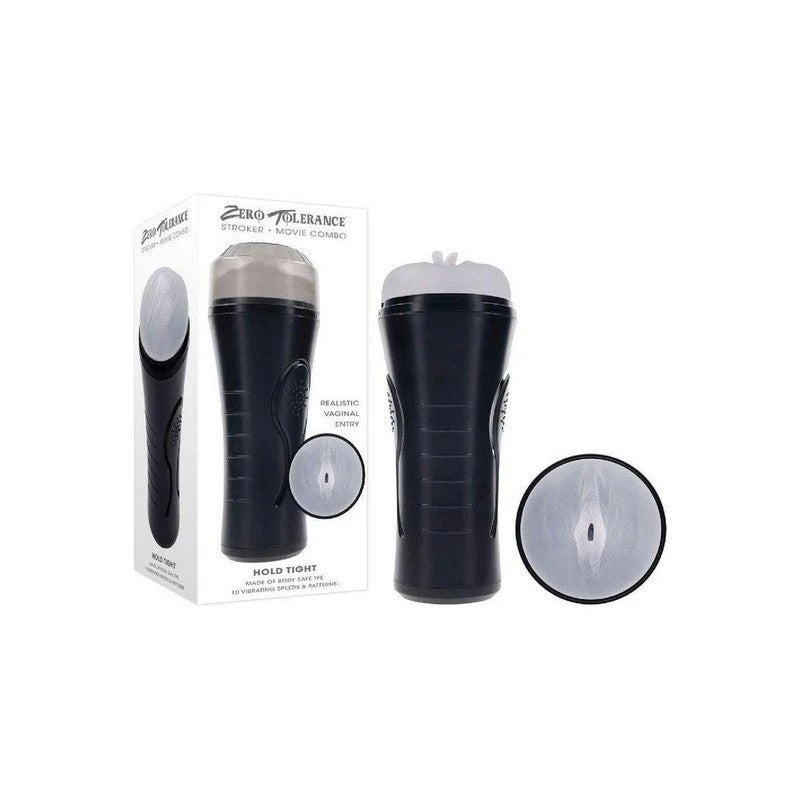 Zero Tolerance Hold Tight Vibrating Mens Stroker Realistic Butts And Vaginas