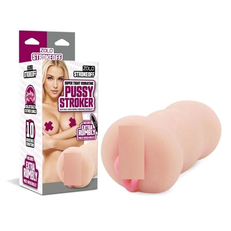 Zolo Stroke Off - Powerful Vibrations, Unparalleled Pleasure Realistic Butts And Vaginas