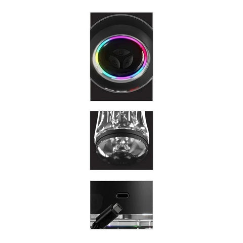 PDX Elite ViewTube Pro Vibrating Male Stroker - Realistic Butts And Vaginas
