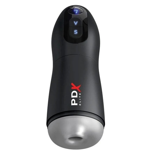 PDX Elite Suck-O-Matic Vibrating Male Masturbator - Realistic Butts And Vaginas