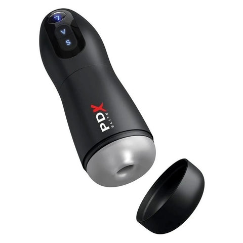 PDX Elite Suck-O-Matic Vibrating Male Masturbator - Realistic Butts And Vaginas