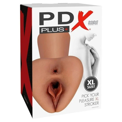 PDX Plus Pick Your Pleasure Male Stroker XL - Realistic Butts And Vaginas