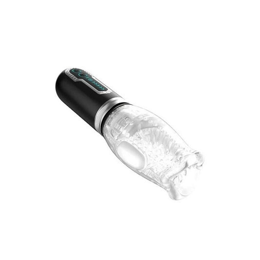Dual-Vibration Thrusting Delight - Adam & Eve's Pleasure Enhancer - Masturbators and Strokers