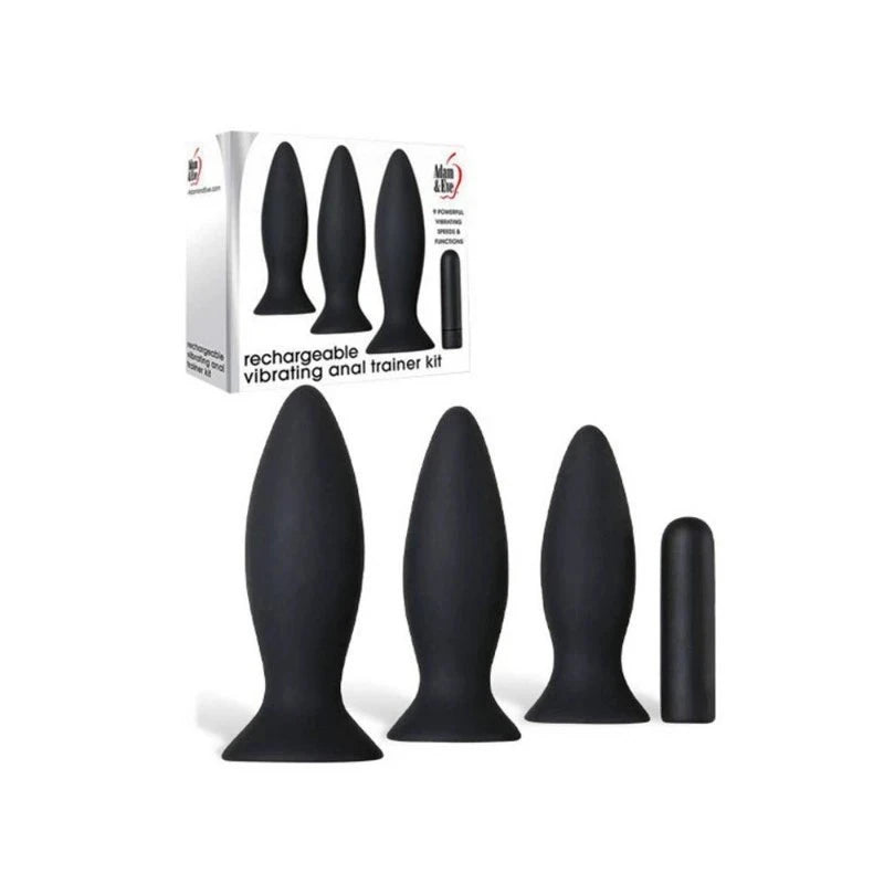 Adam & Eve's Deluxe Vibrating Anal Exploration Kit Butt Plugs