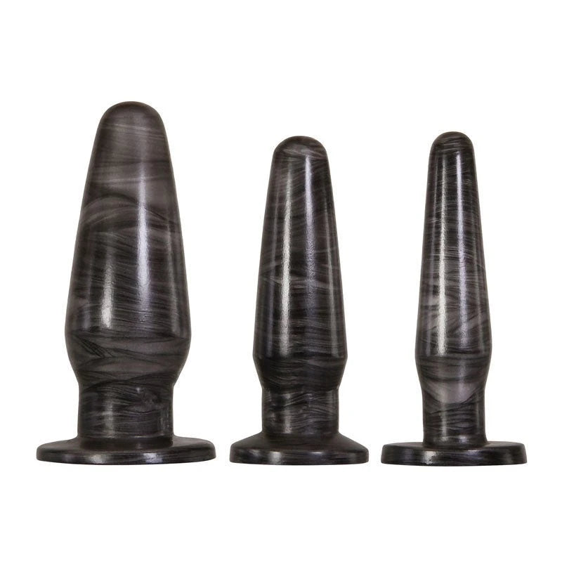 Adam & Eve Anal Rockets - Flexible Anal Adventure Kit Butt Plugs