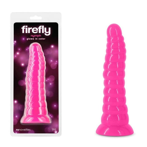Firefly Nymph Glow In Dark Suction Cup Dildo - Anal Dildos