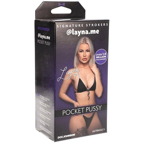GIRLS OF SM @layna.me UltraSkyn Pocket Pussy - Masturbators and Strokers