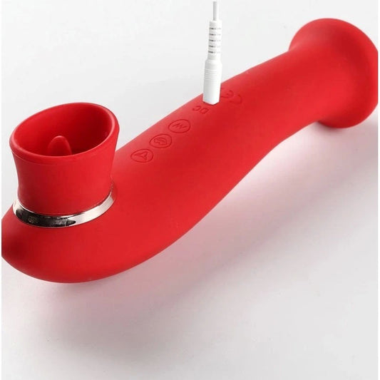 Maia Destiny Flutter Suction Vibrating Wand - Butt Plugs