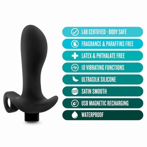 Anal Adventures Vibra Prostate Massager - Elevate Your Intimate Experiences - Prostate Toys