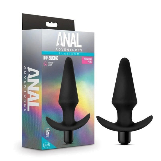 Platinum Pleasure - Vibrating Anal Plug for Unforgettable Experiences - Butt Plugs