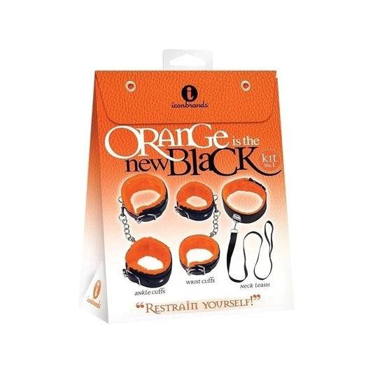 The 9's Orange Is The New Black Intimacy Kit - Unleash Desires Beyond the Ordinary - Bondage Kits