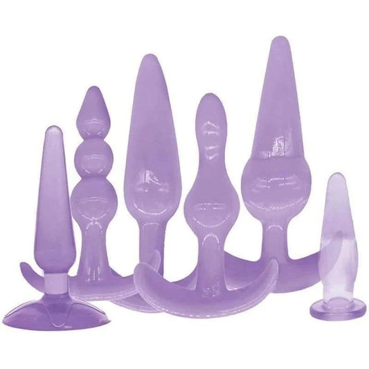 Explore Intimate Delights with Try-Curious Anal Plug Set - Butt Plugs