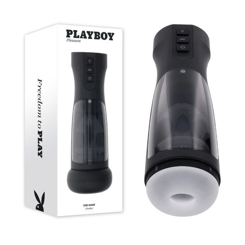 Playboy Pleasure End Game Sanitising Male Stroker Masturbators and Strokers