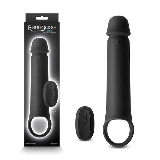 Renegade Brute Rechargeable Silicone Extender - Amplify Your Intimacy {% if variant != 'Default Title' and variant != blank %} {% endif %} Pumps, Extenders and Sleeves