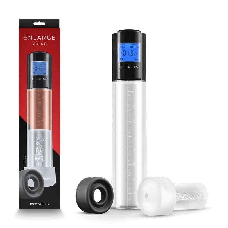 NS Novelties' Rechargeable Pleasure Pump - Personalized Satisfaction Pumps, Extenders and Sleeves