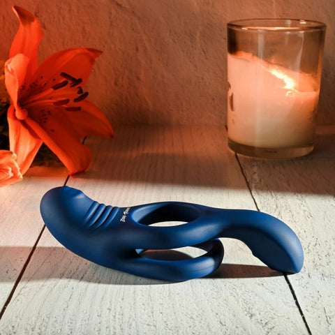 Zero Tolerance Ring Around The Rosy Vibrating Penis Ring - Cock Rings