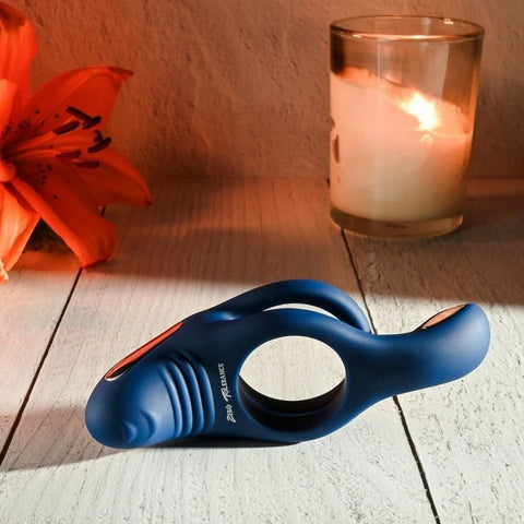 Zero Tolerance Ring Around The Rosy Vibrating Penis Ring - Cock Rings