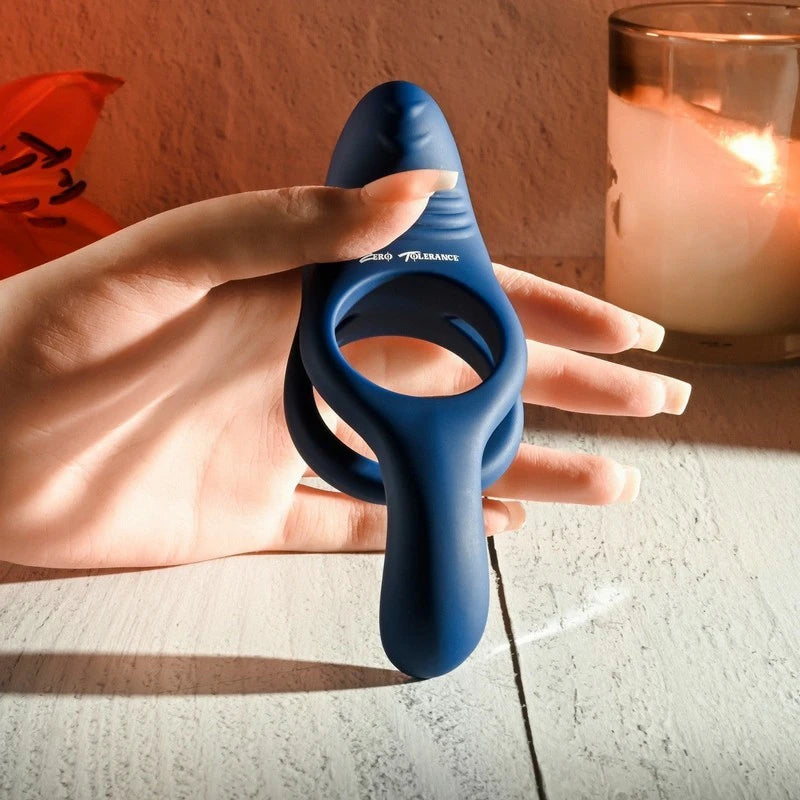 Zero Tolerance Ring Around The Rosy Vibrating Penis Ring Cock Rings