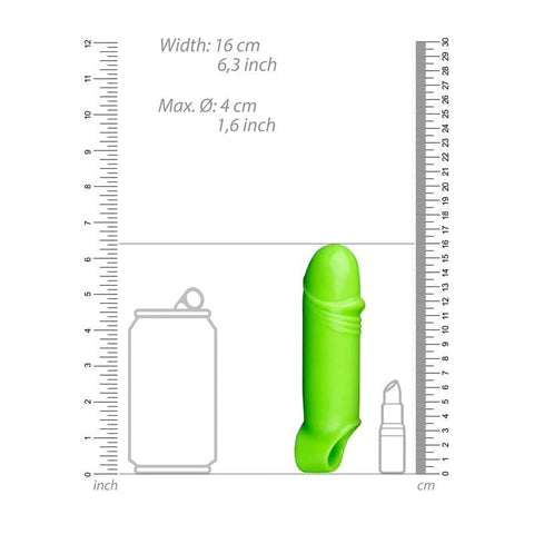 Ouch Luminous Intimacy Sleeve - Sensual Glow-Up - Pumps, Extenders and Sleeves