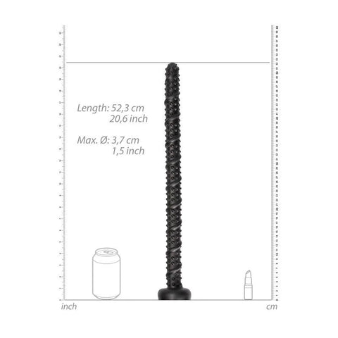 OUCH! Contoured Snake-Inspired Anal Stimulator - Anal Dildos