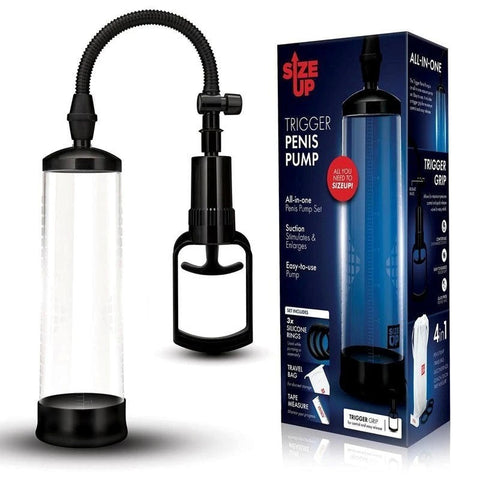 Size Up Trigger - Effortless Penile Enhancement - Pumps, Extenders and Sleeves