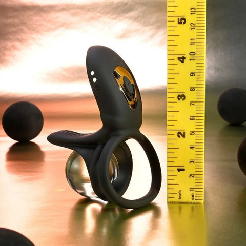 Playboy Pleasure JUST RIGHT Vibrating Cock Ring - Cock Rings