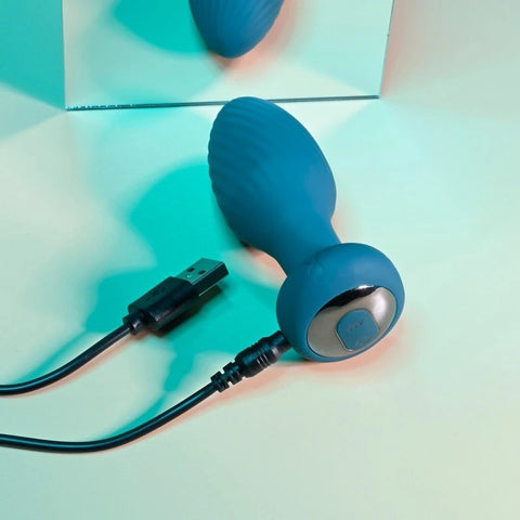 Playboy Pleasure SPINNING TAIL TEASER Anal Plug - Anal Vibrators
